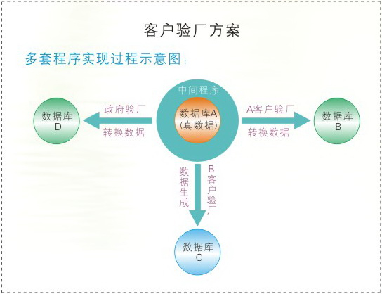 多套帐程序实现过程示意图